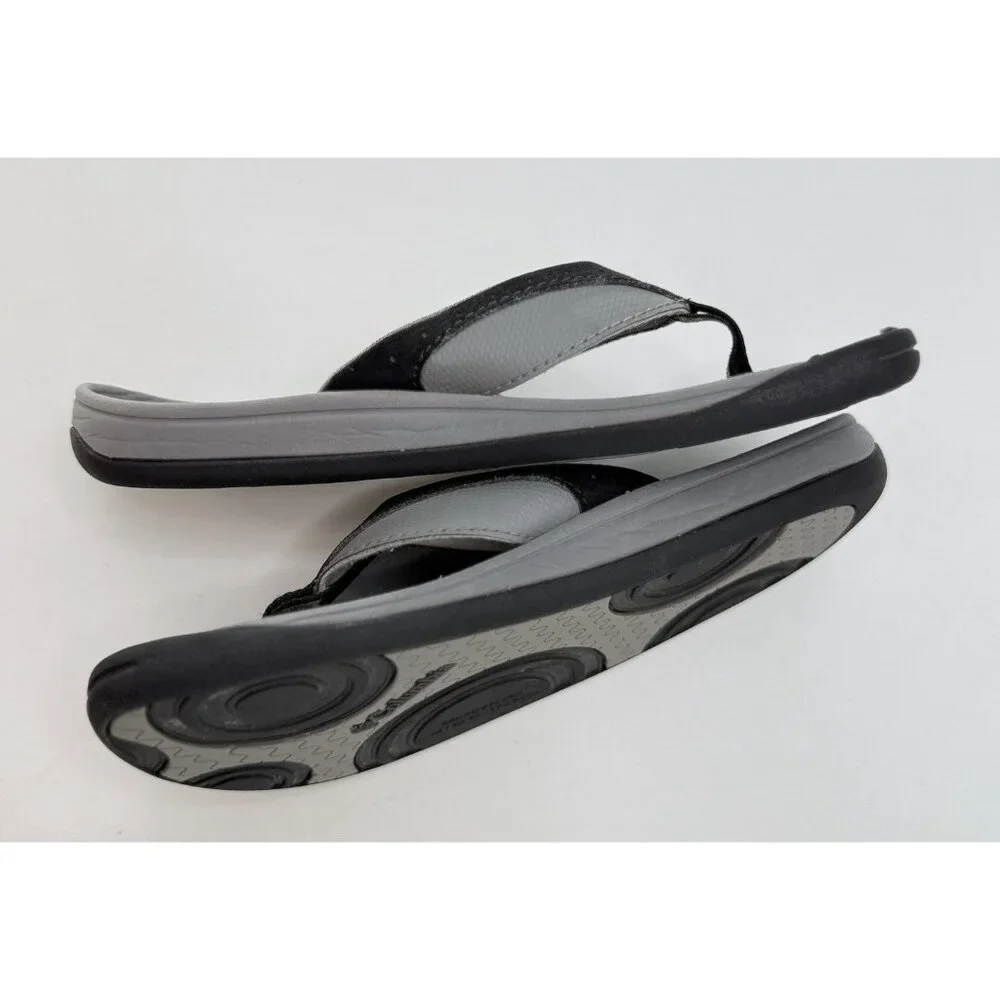 Columbia Toddler Unisex Slip-On Flip Flops Sandals‎ Size 1 Waterproof See Photos